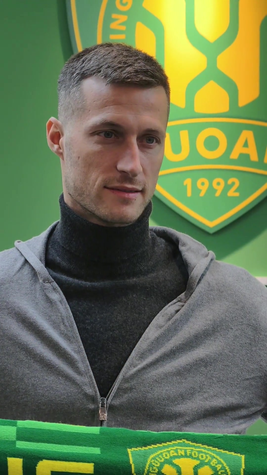 相当帅气!国安新援斯帕吉奇:迫不及待与大家在球场相见